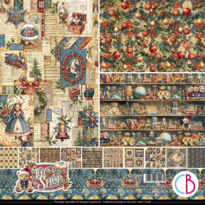 Ciao Bella 12x12 Patterns Pad - Toy Shop 