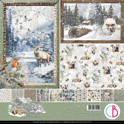 Ciao Bella A4 Creative Pad - Forest Tales