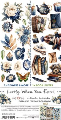 Craft & Clock 6x12 Extras Set - Lovely when you read