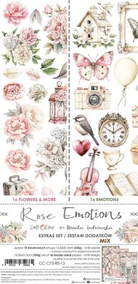 Craft O Clock Extras to Cut Out - Rose Emotions