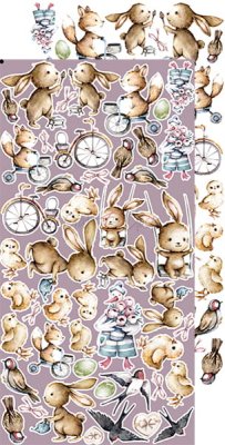Craft O Clock Cut Out - Spring Charm