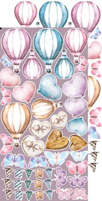 Craft O Clock Cut Out - Spring Charm