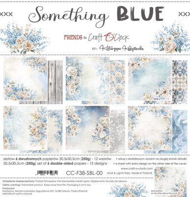 Craft O Clock 12x12 Paperset - Something Blue