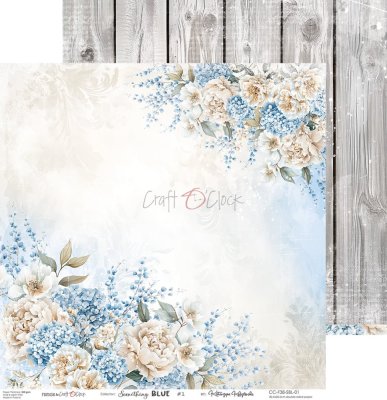 Craft O Clock 12x12 Paperset - Something Blue