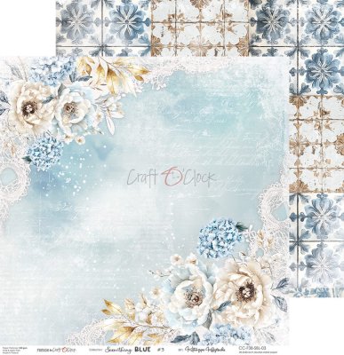 Craft O Clock 12x12 Paperset - Something Blue
