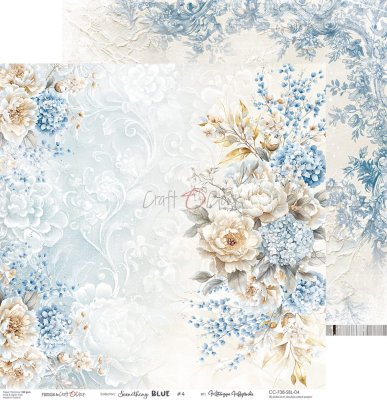 Craft O Clock 12x12 Paperset - Something Blue