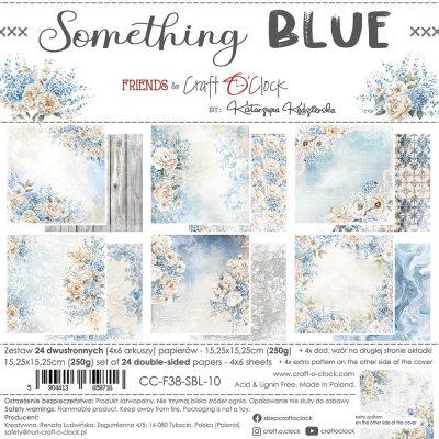 Craft O Clock 6x6 Paperset - Something Blue