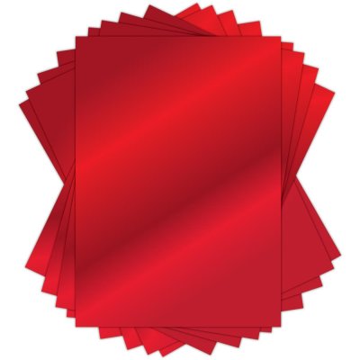 The Essential Mirror Card A4 Red