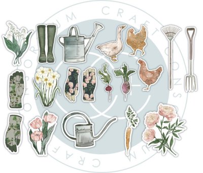 Craft Consortium Ephemera - Gardeners Delight