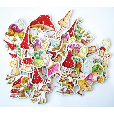 Craft Consortium Chipboard Ephemera - Fairy Wishes