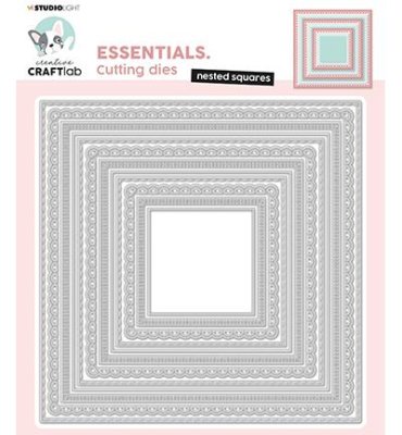 Studio Light Dies - Essentials Nested Squares
