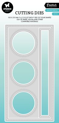 Studio Light Dies - Card Passe Partout Slim Circle 