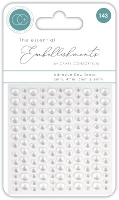 Craft Consortium Dew Drops - Clear 