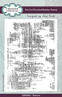 Creative Expressions A6 Stamps - Texture