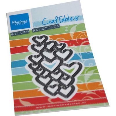 MARIANNE DESIGN - Art Texture: Hearts