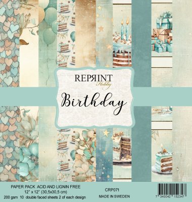 Reprint 12x12 Paperpack - Birthday