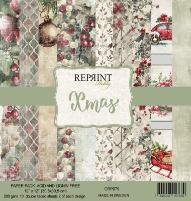 Reprint 12x12 Paperpack - X-mas 