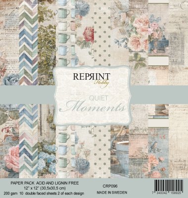 Reprint 12x12 Paper Pack - Quiet moments Collection 