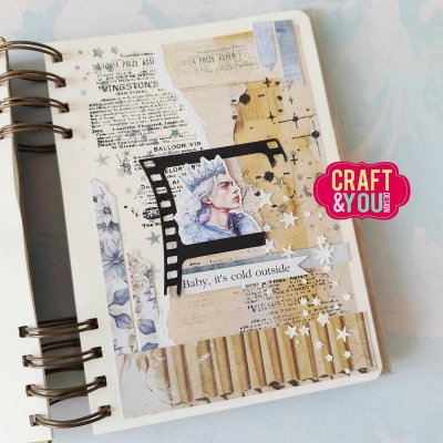 Craft & You Stamps - Newspaper