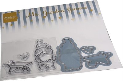 Marianne Design Clearstamp + Dies - Mr Garden Gnome