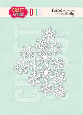 Craft & You Dies - Snowflakes Backgrounds