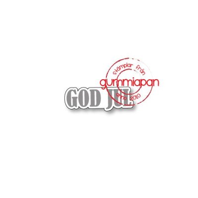 Gummiapan Dies - God Jul skugga