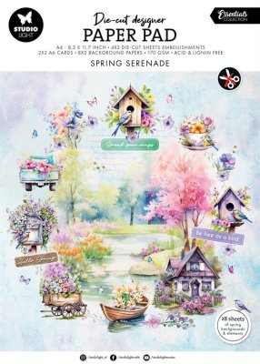 Studio Light Paper Pad Die-Cut Paper Pad - Spring Serenade