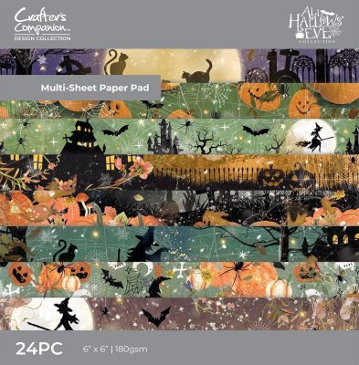Crafters Companion 6x6x Paper Pad - All Hallows Eve