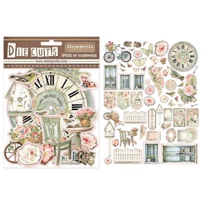 Stamperia Die Cuts - House of Roses