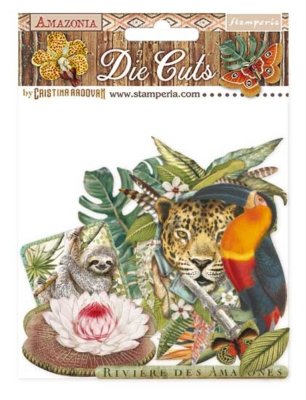 Stamperia Die Cuts - Amazonia