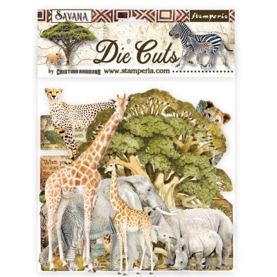 Stamperia Die Cuts - Savana 
