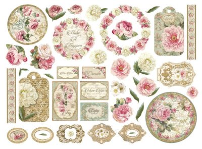 Stamperia Die Cuts - Precious