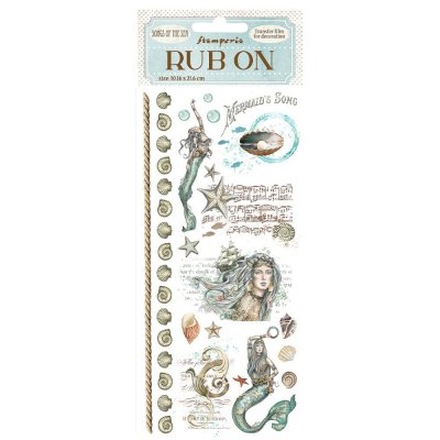 Stamperia Rub Ons Mermaid - Songs of the Sea