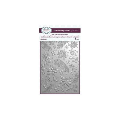 Creative Expressions 3D Embossingfolder - Nature´s Christmas