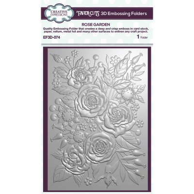 Creative Expressions 3D Embossingfolder - Rose Garden