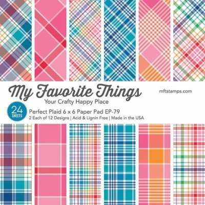 My Favorite Things 6x6 Paper pad - Perfect Plaid
