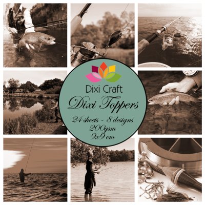 DIXI CRAFT TOPPERS 9X9CM 24 ARK