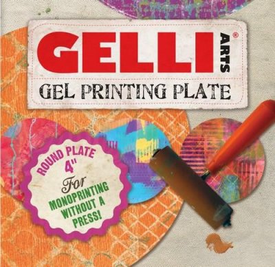 Gelli Arts - Gel Printing Plate round 10cm 