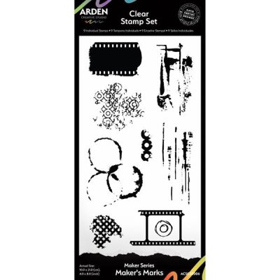 Arden Creative Studio - Marks Clear Stamp Set