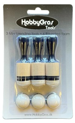 Mini Blending Tools - Rounded 3 pcs