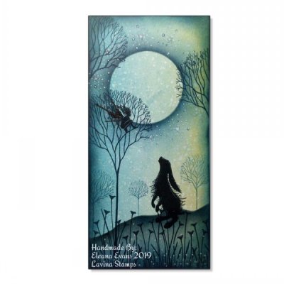 Lavinia Stamps - Skeleton Tree Scene