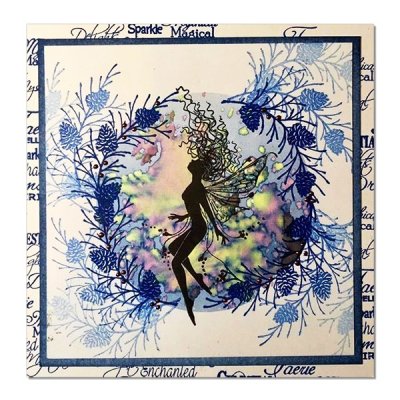 Lavinia Stamps - Fir Cone Branch