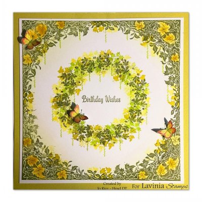 Lavinia Stamps - Wild Leaf Corner