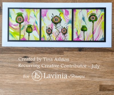 Lavinia Stamps - Poppy Lodges Stamp