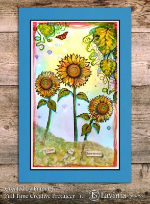 Lavinia Stamps - Sunflower 2 Stamp
