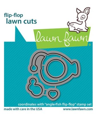 Lawn Fawn Dies - Anglerfish Flip-Flop 