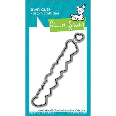 Lawn Fawn Dies - Simple Celebrate Hearts