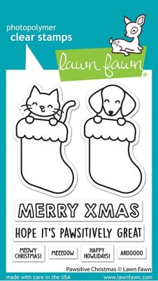 Lawn Fawn Stamps - Pawsitive Christmas