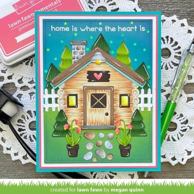 Lawn Fawn Dies - Buil A Cabin