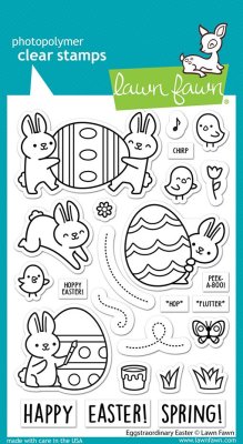 Lawn fawn Stamps - Eggstraordinary Easter 